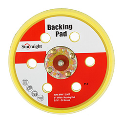 6" GRIP DISC PAD 6 HOLE